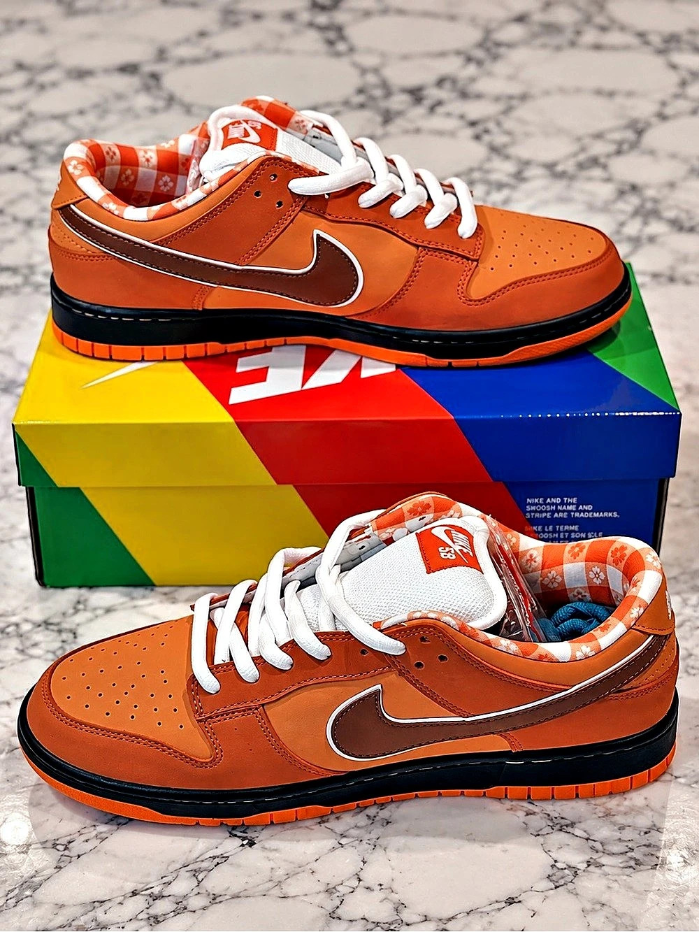 Nike SB Dunk Low Concepts Orange Lobster Sneakers | Men’s Size 10 | New in box